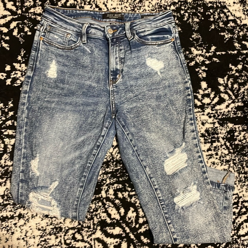 Judy Blue Boyfriend Jeans